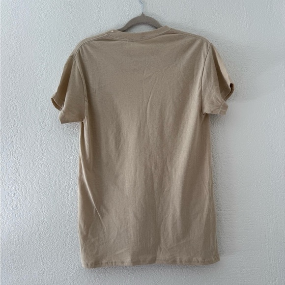 Nirvana Graphic Tee in Tan Size Small 100% cotton - Picture 4 of 5